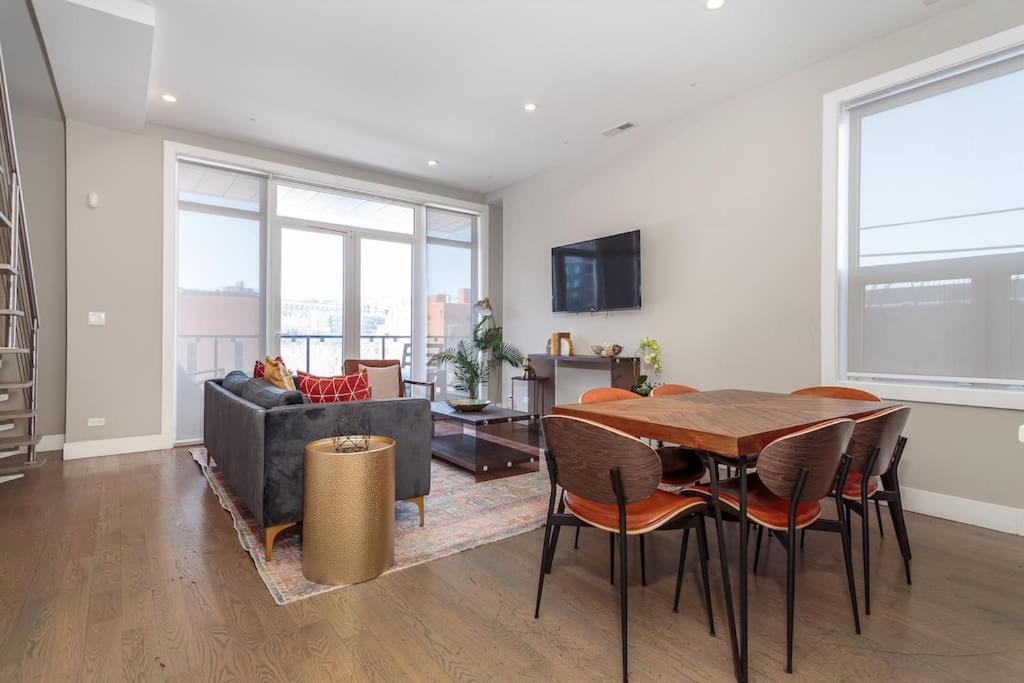 芝加哥Breathtaking Downtown Penthouse A - Sleeps 11别墅 外观 照片