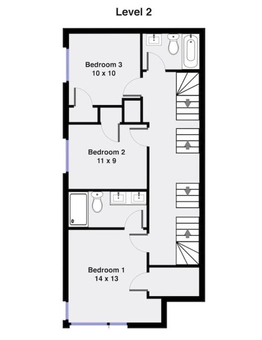 芝加哥Breathtaking Downtown Penthouse A - Sleeps 11别墅 外观 照片